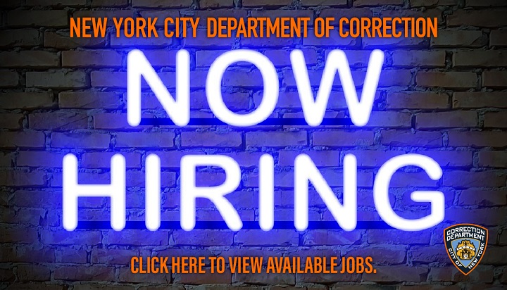 DOC is now hiring.
                                           
